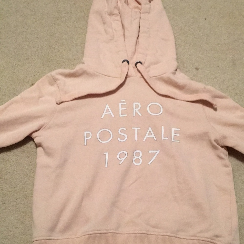 cropped Aeropostale hoodie